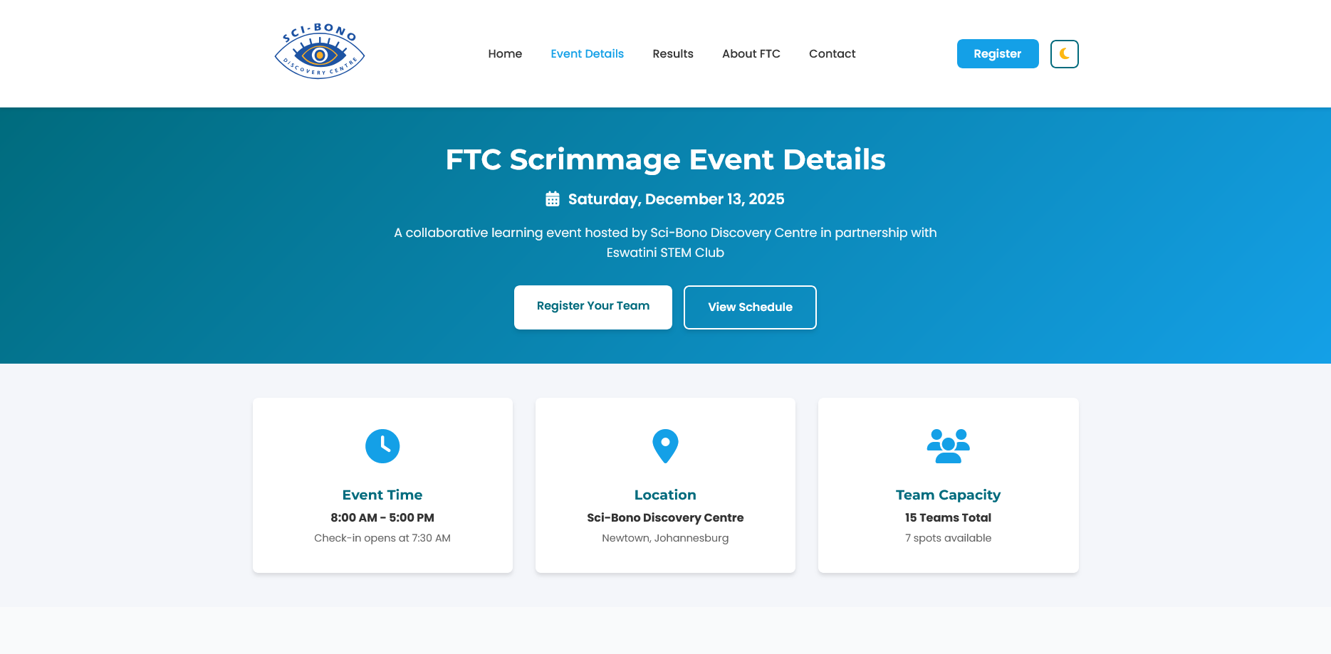 FTC Scrimmage