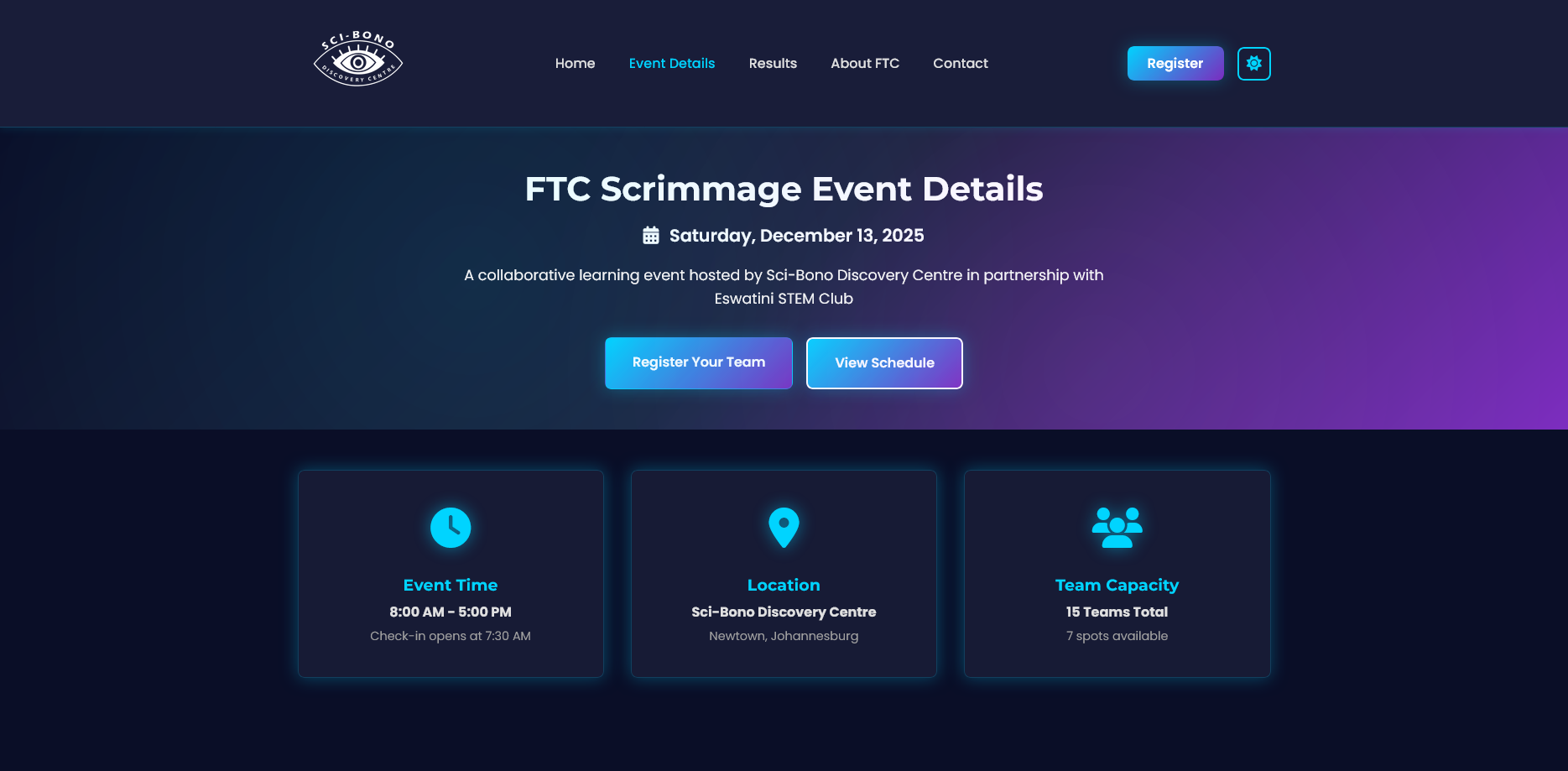 FTC Scrimmage